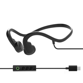 Bluetooth slušalice s kostnom provodljivosti, otvorenog dizajna za trčanje, bežične uz mogućnost Type-C žičanog načina