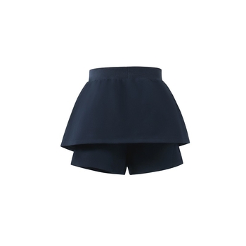 Dječja bloomers suknja s cvjetnim uzorkom, retro balet stil, lažni dvodijelni kroj, puffasti volan