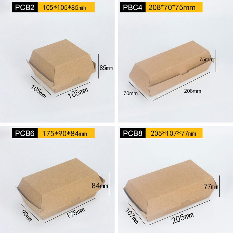 Pravougaoni set kutija za ručak od valovitog kartona za pakiranje hrane, prilagođena kartonska kutija 250 gsm, darovna kutija