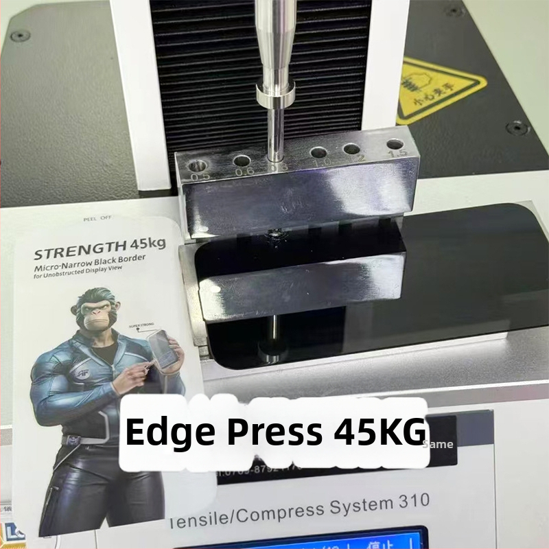 Gorilla tvrdené sklo ochranný štít cez okraj pre iPhone 16/15 Pro, Anti-Peeping, Proti pádu