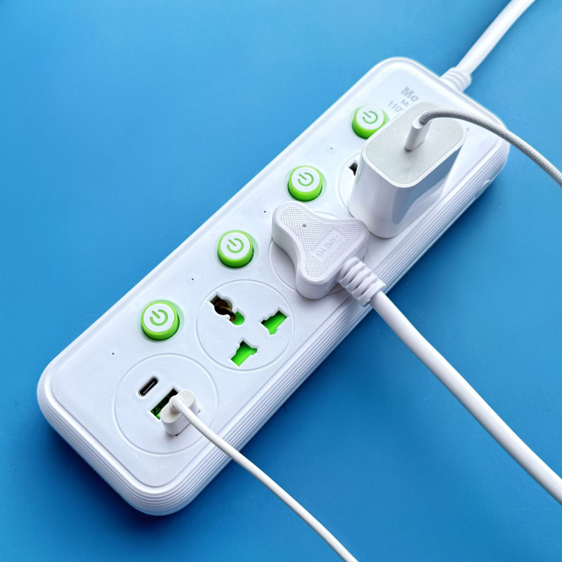 USB produžni blok s britanskim i američkim standardom, višestruke utičnice
