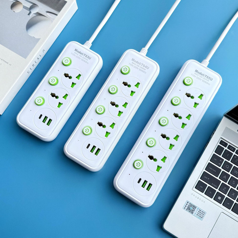 USB produžni blok s britanskim i američkim standardom, višestruke utičnice