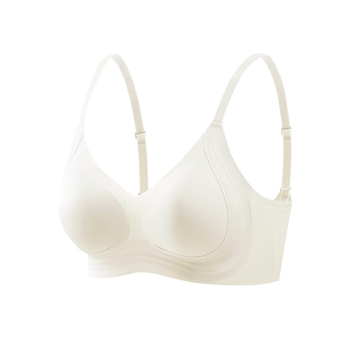 Sutien od svile Mulberry, antibakterijski, prozračan, bezšivne, push-up, meka podrška, čvrste košarice, za žene