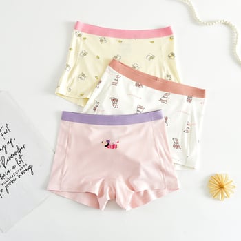 ETX Lányoknak szóló varrat nélküli fehérnemű, 91% regenerált cellulózrost, középtalijos boxer brief, 3–8 éveseknek (100–140 cm)