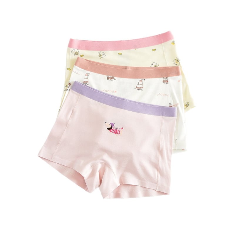 ETX Lányoknak szóló varrat nélküli fehérnemű, 91% regenerált cellulózrost, középtalijos boxer brief, 3–8 éveseknek (100–140 cm)