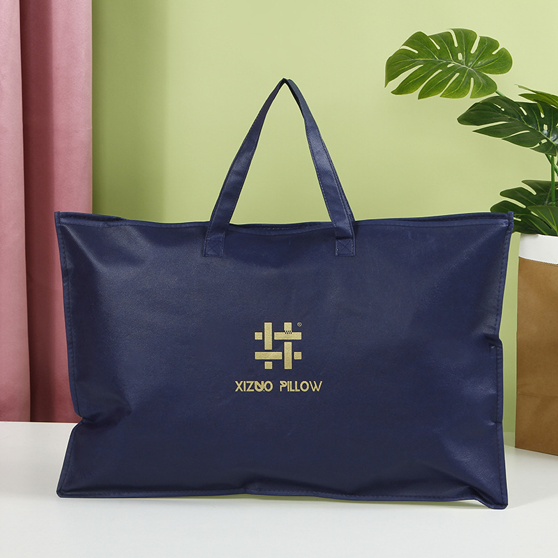 Prilagodljiva tote torba od netkane tkanine s otiskom logotipa, sklopiva i prenosna reklamna torba