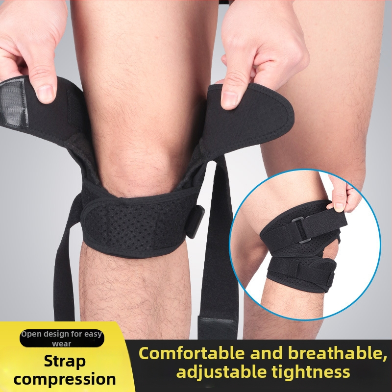 Unisex zaštita koljena s patelarnom trakom, topla i kompresijska zaštita za outdoor košarku, nogomet, planinarenje i biciklizam