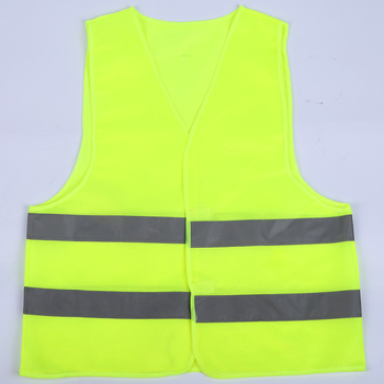 Haiming 09 Reflektirajuća sigurnosna veste za gradilište s fluorescencijom tkanine i mogućnošću tiska logotipa