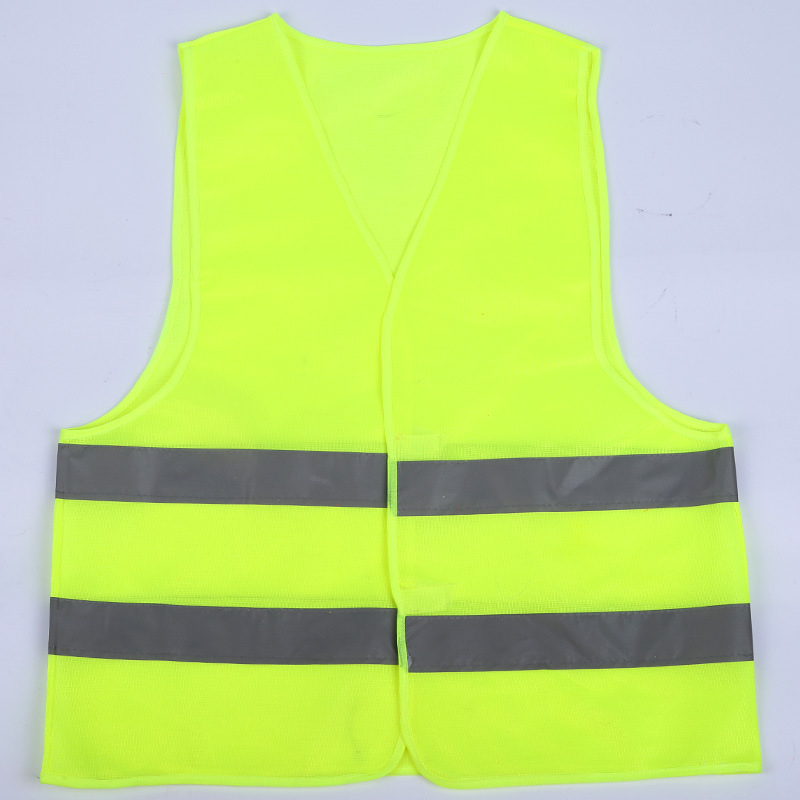 Haiming 09 Reflektirajuća sigurnosna veste za gradilište s fluorescencijom tkanine i mogućnošću tiska logotipa