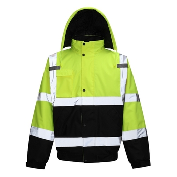 Uniformă personalizată pentru trafic rutier, din material Oxford, cu elemente reflectorizante — jachetă/vestă reflectorizantă pentru șantier