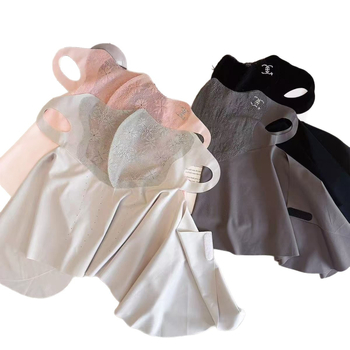 Čipkasta maska za vrat s zaštitom od sunca, prozračna maska za vožnju biciklom na otvorenom, ice-silk materijal