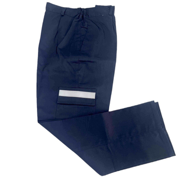 Pantalone za radnu odjeću od poliestera i pamuka s reflektirajućim trakom, otporne na prljanje