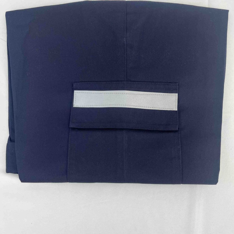 Pantalone za radnu odjeću od poliestera i pamuka s reflektirajućim trakom, otporne na prljanje