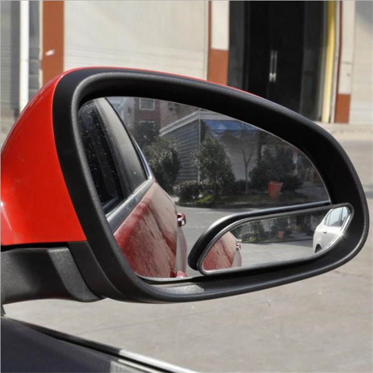 Dekorativno zakrivljeno auto ogledalo, prilagodljivo konveksno ogledalo za mrtve kutove, retrovizor automobila, 3R-060