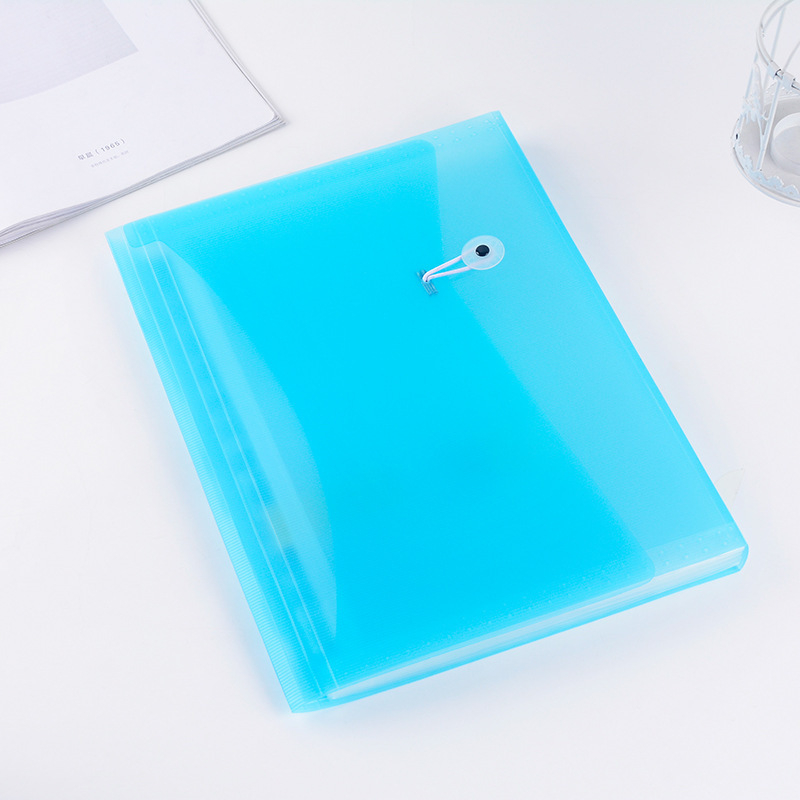 A4 akordion-fajl za pohranu testova, udžbenika i zadataka; velik kapacitet, prenosni organizator, prilagodljiv