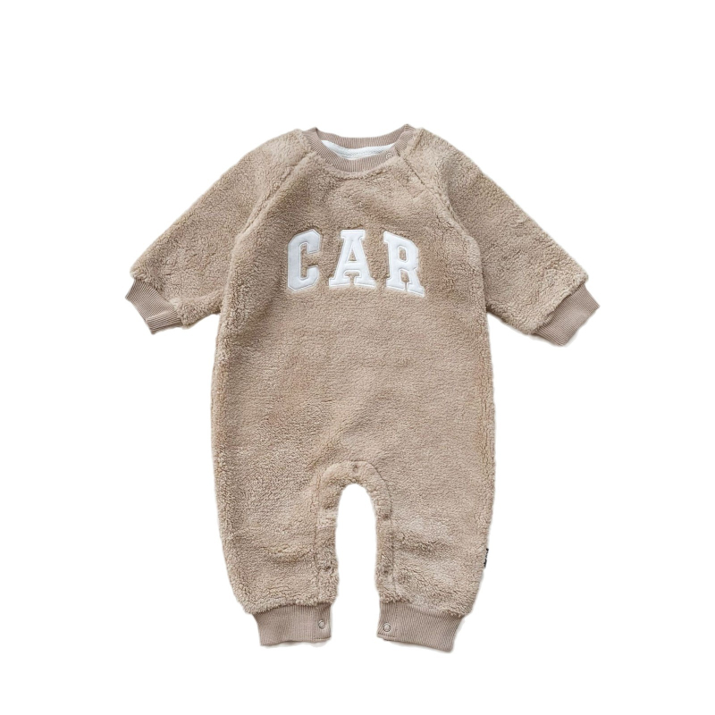 Fanjin Baby flis podstavljeno zimsko odijelo za bebe, s dugim rukavima, debeli materijal