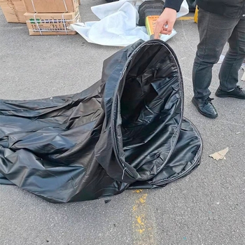 PVC premazana tkanina za rudničke tunelske zračne kanale, za pozitivan i negativan tlak