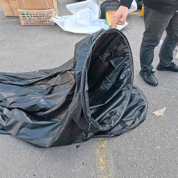 PVC premazana tkanina za rudničke tunelske zračne kanale, za pozitivan i negativan tlak