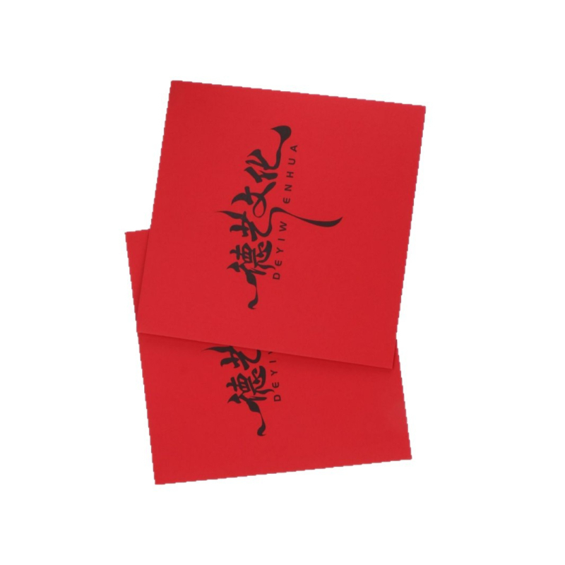 Crvena torba za dokumente od kraft papira, prilagodljiva veličina, otisak logotipa, pohranjivanje dokumenata
