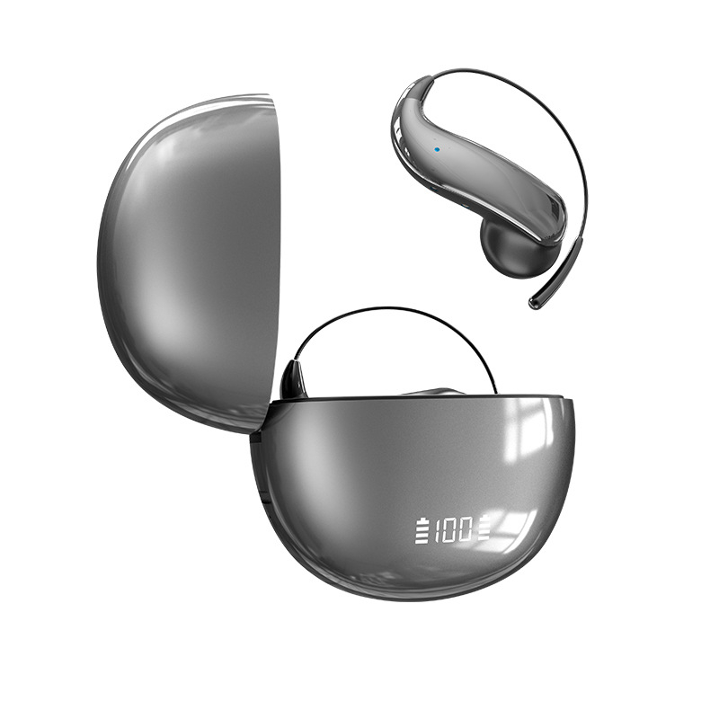 Bluetooth slušalice s AI prijevodom i prijevodom uživo, bežične sportske slušalice s kopčom za uho, dugo trajanje baterije