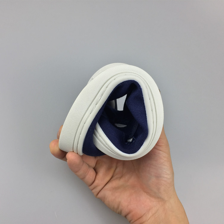 Pantofi anti-static din PVC și pânză, cu patru găuri pentru șireturi, talie joasă, fără praf