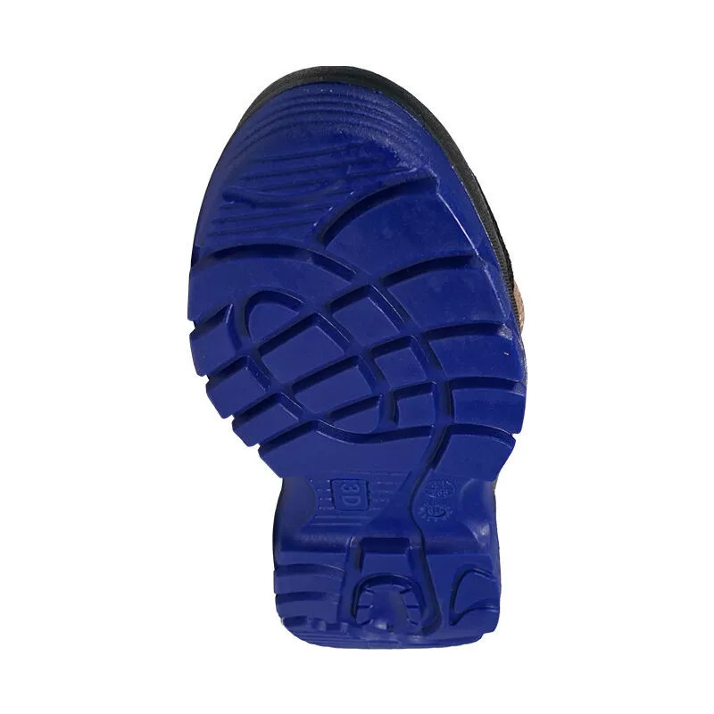 Shield King 84022 Pantofi de protecție pentru muncă din piele nubuk de vițel și plasă, vârf din oțel, respirabili, anti-șoc, anti-perforație, anti-statici, anti-derapare