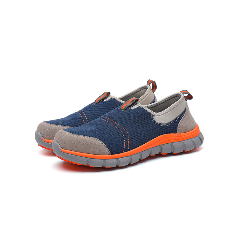 Sigurne radne cipele, Slip-On, ultra lagane, šarene, protuklizne, prozračne, otporne na udarce, antistatike, 1 par
