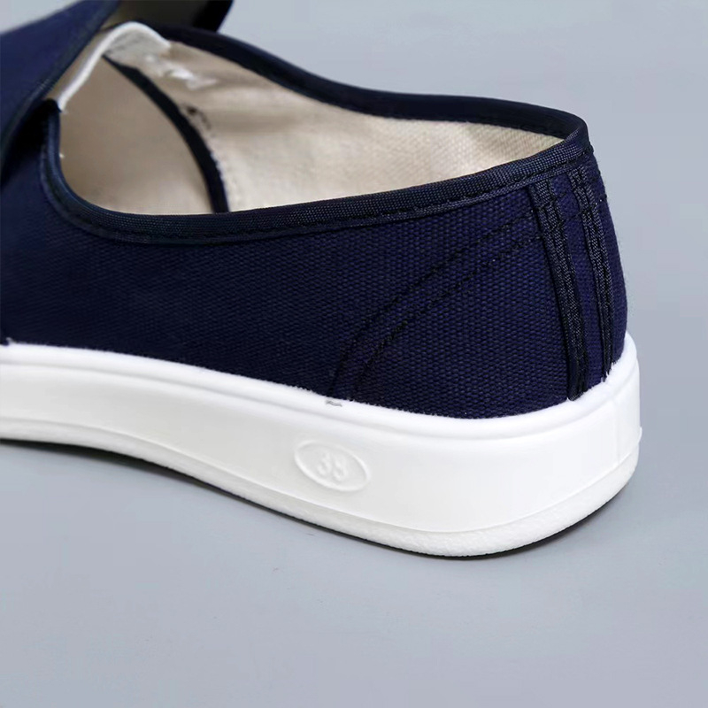 Antistatične tenisice od PU platna, slip-on za radionicu, plave boje
