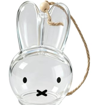 Japanski stil sladak Miffy zeko, proziran, ljetni osvježavajući karikaturirani zvončić za visanje – dekoracija, poklon za najboljoj prijateljici
