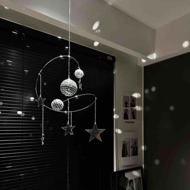 Metalni privjesak: Disko planeta, DIY komplet za zvjezdano noćno nebo