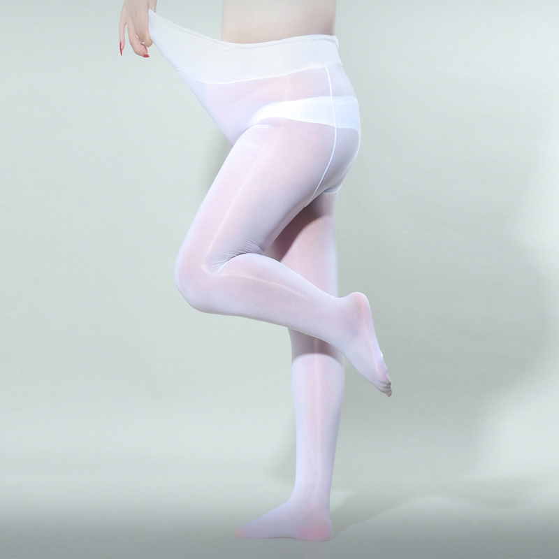 Plus-size čarape s uljem konja za žene, tanke, prozirne, produžuju noge, anti-trganje, maska uključena