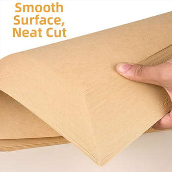 A4 kraft papier na tlač a viazanie, hrubý kresliaci papier 120 g/m², prázdny súbor kupónov, papier na umelecké obaly