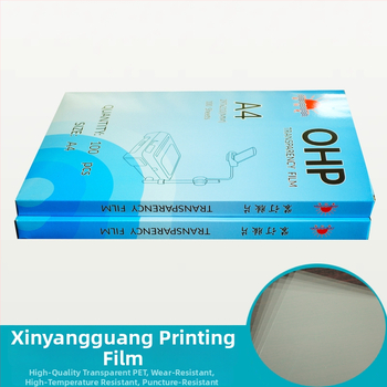 PET film na viazanie dokumentov, formát A4, PVC plastová fólia
