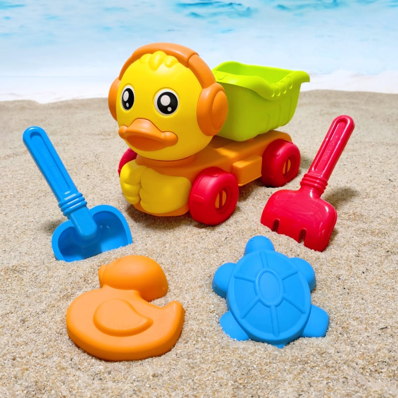 Novi set igračaka za plažu za pijesak: kačica i pingvin – pijesak auto 688-114, igračka s pješčanim satom