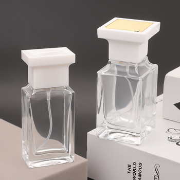 TF üveg parfümös üveg pumpával – újratölthető permetező üveg, 30/50 ml