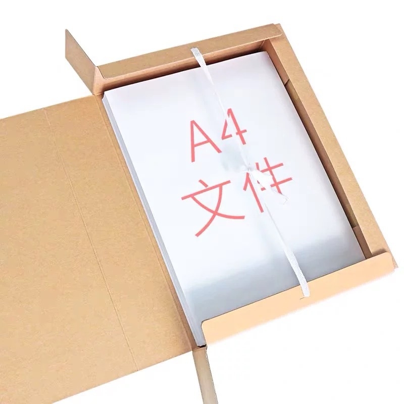 A4 arhivska kutija od kraft papira, bez kiseline, mogućnost logotipa