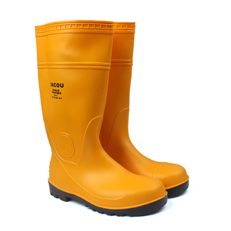 Pip 75707 Bocanci PVC rezistenți la substanțe chimice, pentru exterior, antiderapante, rezistenți la uzură, protecție la perforare și la ulei, cizme de ploaie