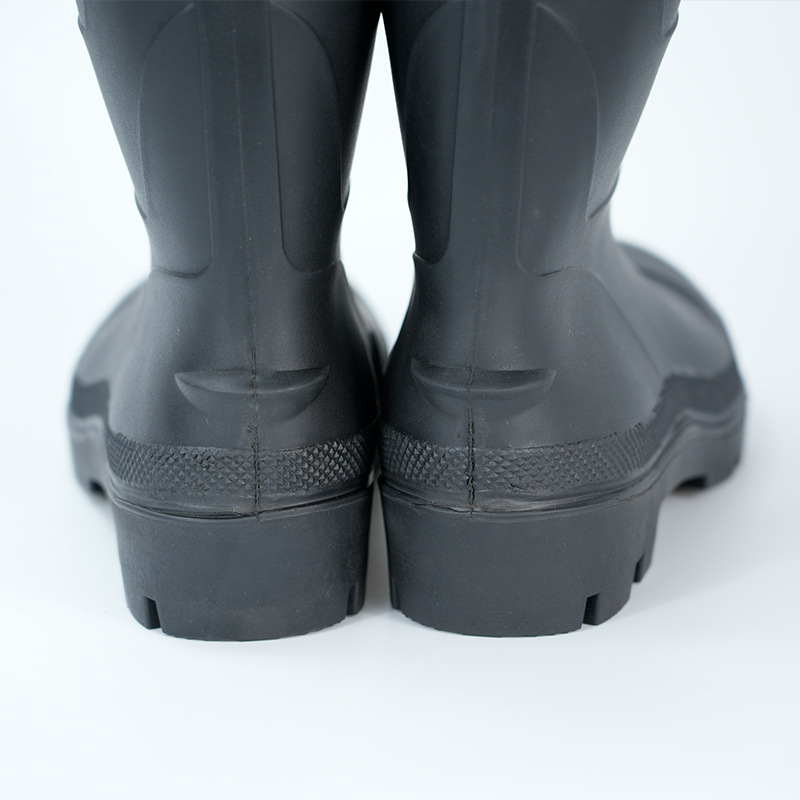 Cizme de ploaie din PVC, înalte, cu vârf din oțel, anti-perforație și rezistență la abraziune, unisex