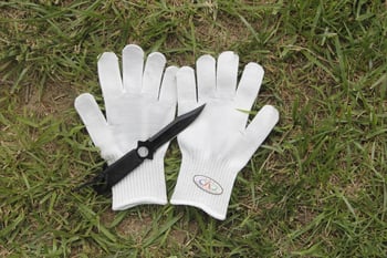Високоустойчиви ръкавици за защита от порязвания с DaniMa полиетиленово влакно и стоманено въже