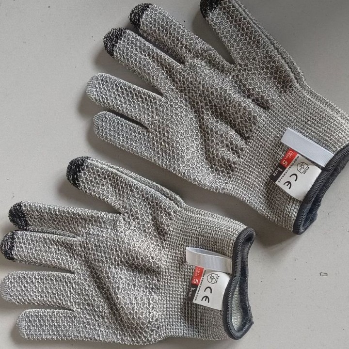 CHAOBODA rukavice od jacquard uzorka, otpornost na rezanje razina 5, otporne na habanje, kuhinjske rukavice za prehrambenu industriju, kompatibilne s dodirnim zaslonom