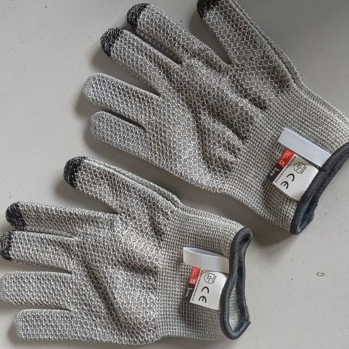 CHAOBODA rukavice od jacquard uzorka, otpornost na rezanje razina 5, otporne na habanje, kuhinjske rukavice za prehrambenu industriju, kompatibilne s dodirnim zaslonom