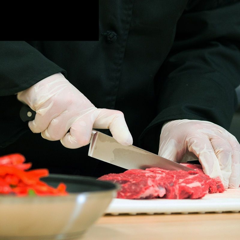 Shirui Jednokratne rukavice od lateksa, debele, za stomatologiju, laboratorij, kozmetiku i preradu hrane