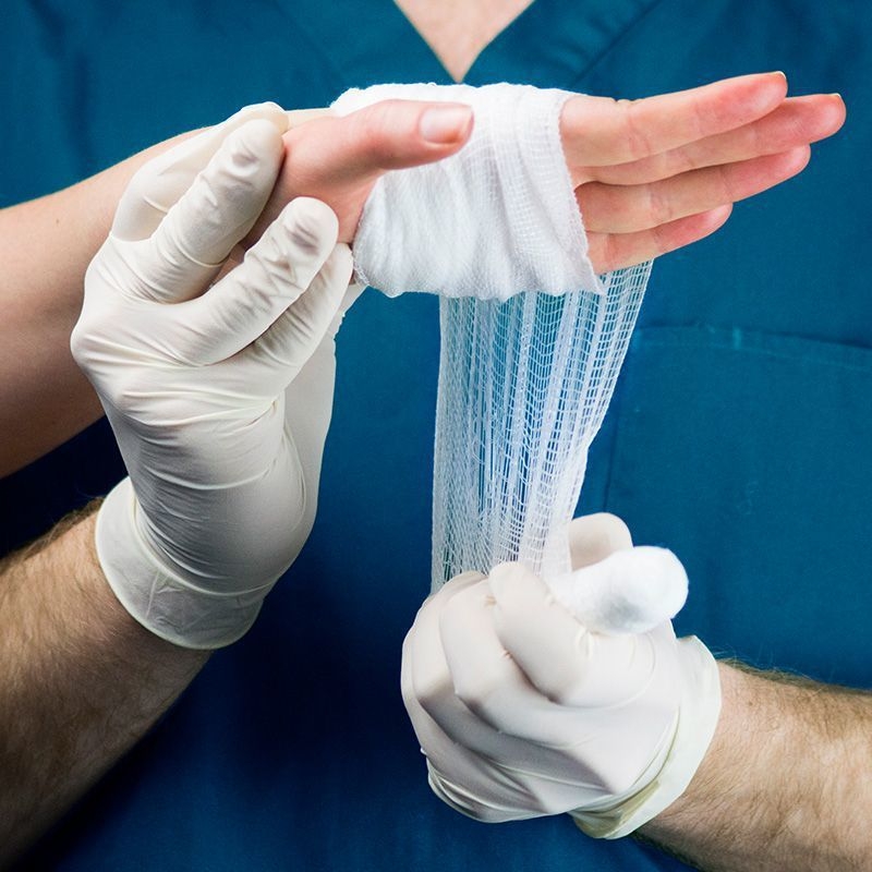 Shirui Jednokratne rukavice od lateksa, debele, za stomatologiju, laboratorij, kozmetiku i preradu hrane