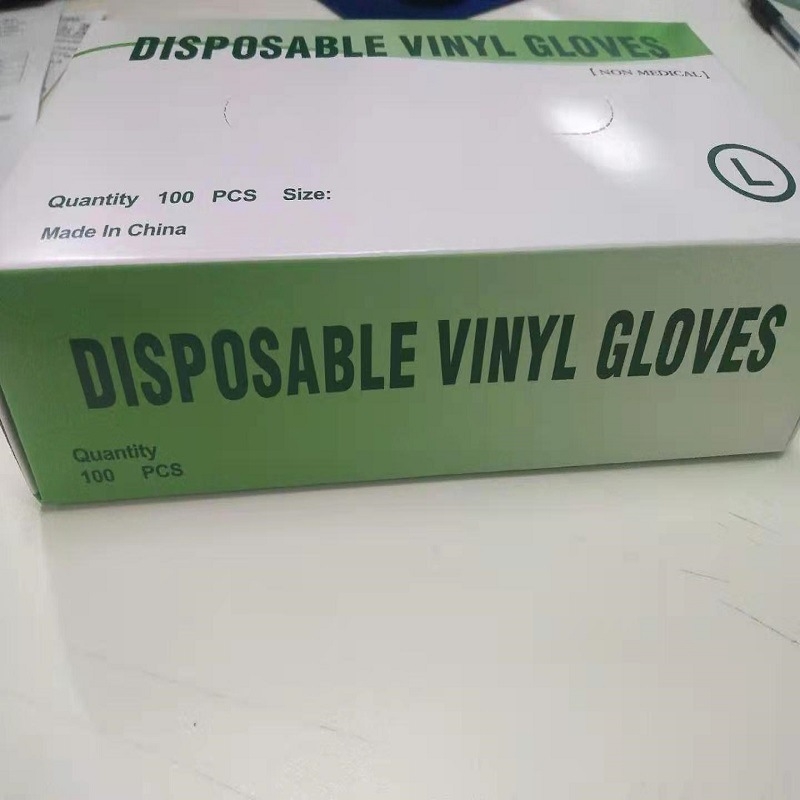 Jade Hand jednokratne rukavice za inspekciju od latexa PVC, 100 kom/kutija, 1000 kom/karton