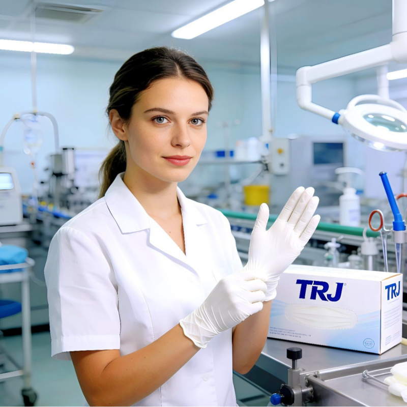 Zadebljane industrijske jednokratne nitrilne rukavice, prehrambene kvalitete za catering, čišćenje i laboratorijsku upotrebu, veleprodaja