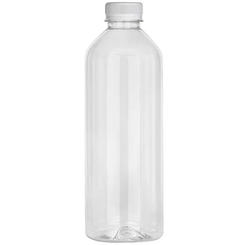 1000 ml átlátszó PET italosüveg, italokhoz, tejhez és gyümölcslevekhez, enzimsüveg