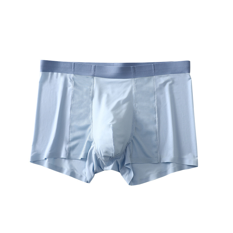 Mrežaste muške gaćice od Ice Silk, ljetne, prozračne, srednji pojas, 3-dijelni set