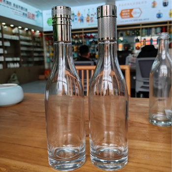 Стъклена бутилка за ликьор, прозрачна, 500 ml, опаковка 0,5 kg, за домашно бутилиране на ликьор