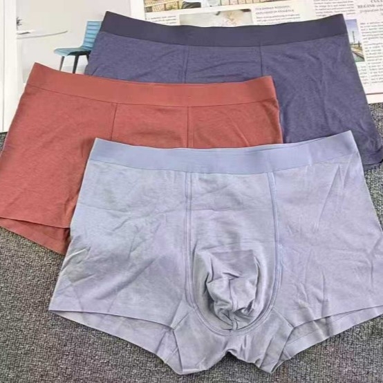 Muške bokserice od modala s antibakterijskom mrežicom, bez šavova, prozračne boxer briefs