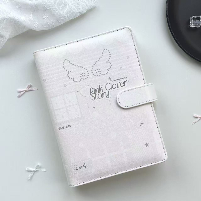 Kožni A5 kartični album s četiri pretinca za Polaroid fotografije